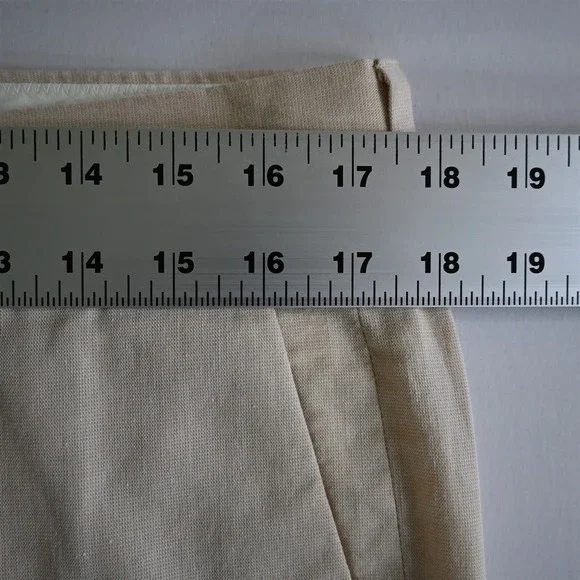 J.CREW 33x30 H4145 Khaki Stretch Cotton Somelos Ludlow Slim‎ Mens Dress Pants